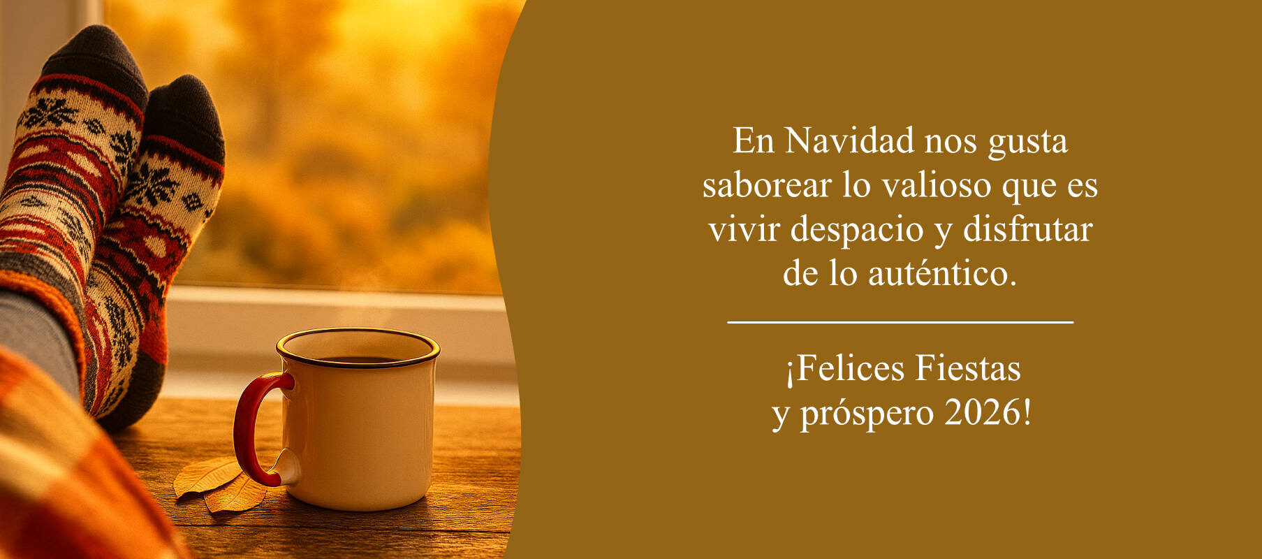 ¡Felices Fiestas y próspero 2026!